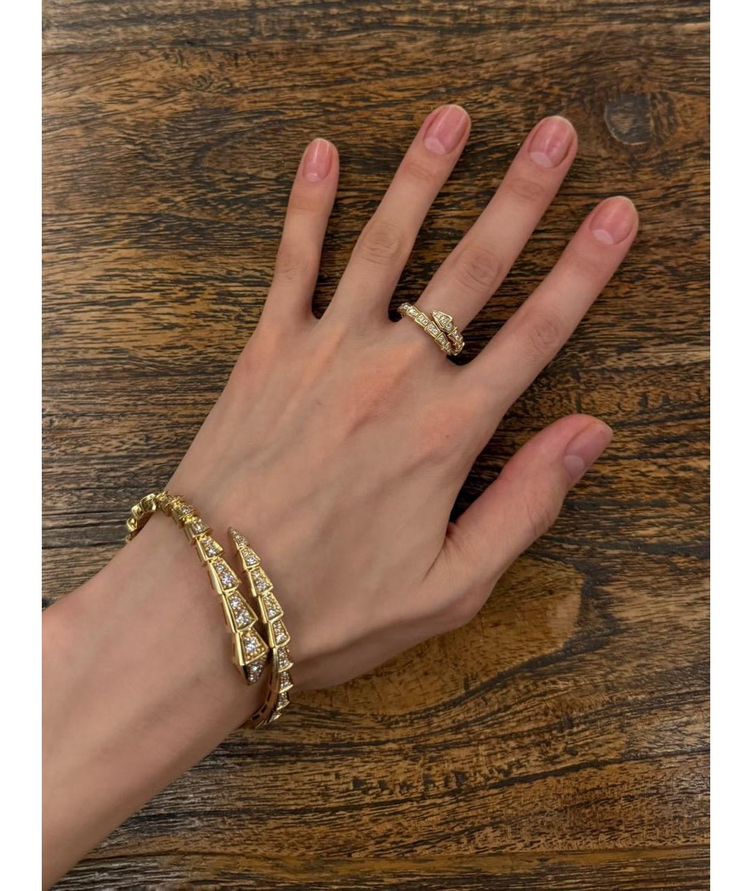 BVLGARI Золотой браслет из желтого золота, фото 8