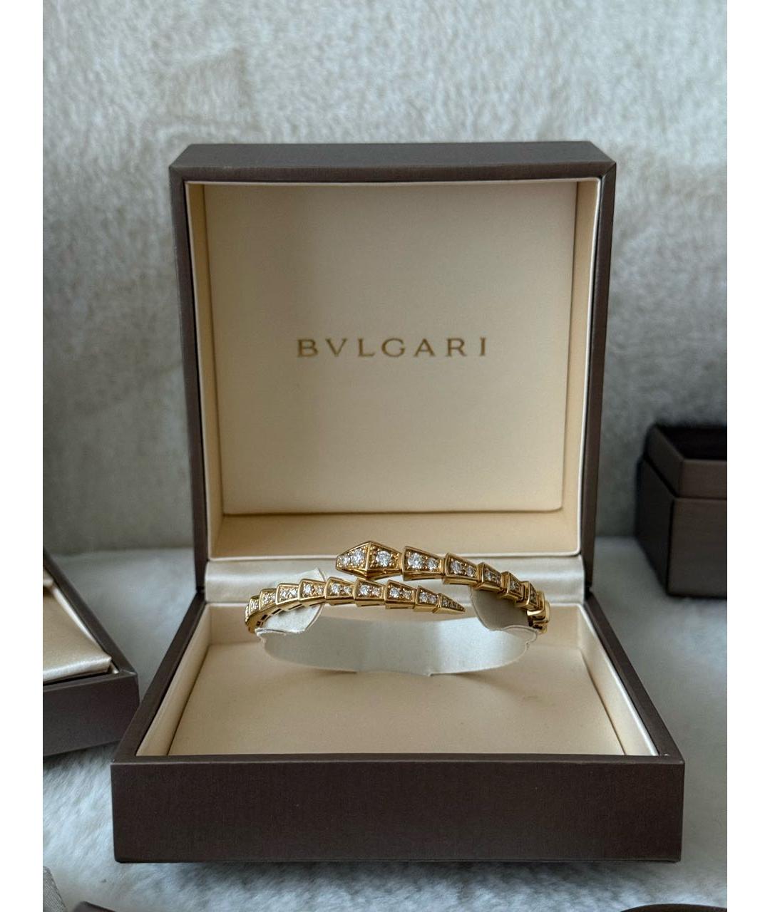 BVLGARI Золотой браслет из желтого золота, фото 3