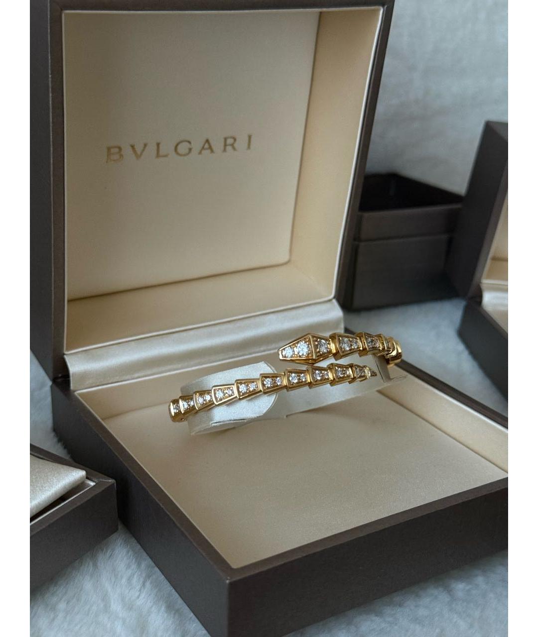BVLGARI Золотой браслет из желтого золота, фото 4