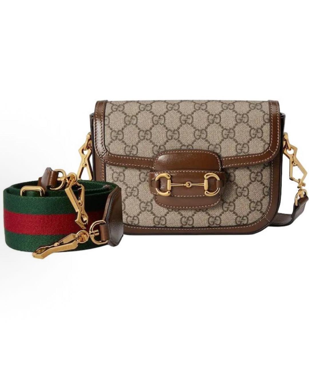 GUCCI Коричневая сумка через плечо, фото 5