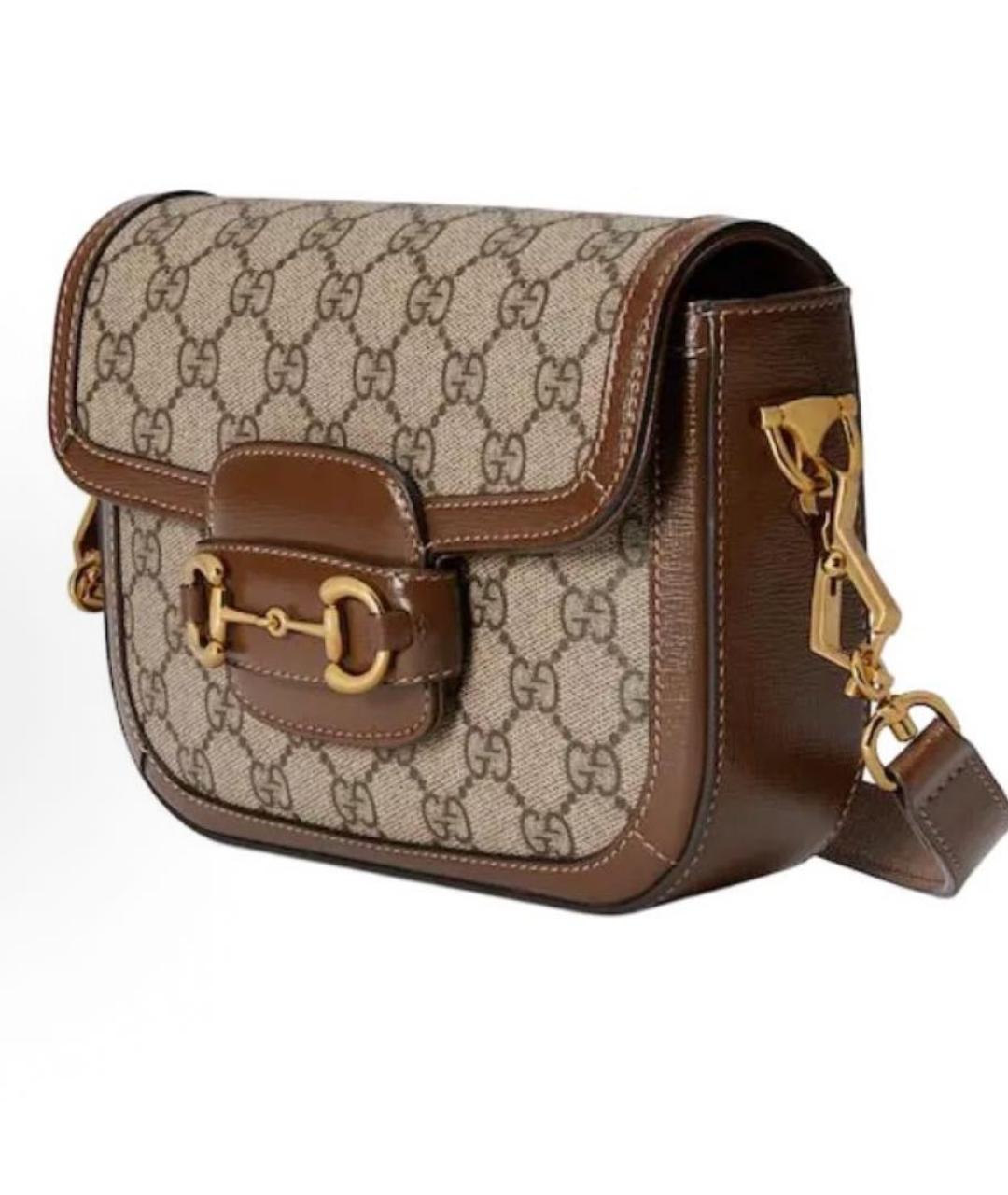 GUCCI Коричневая сумка через плечо, фото 2