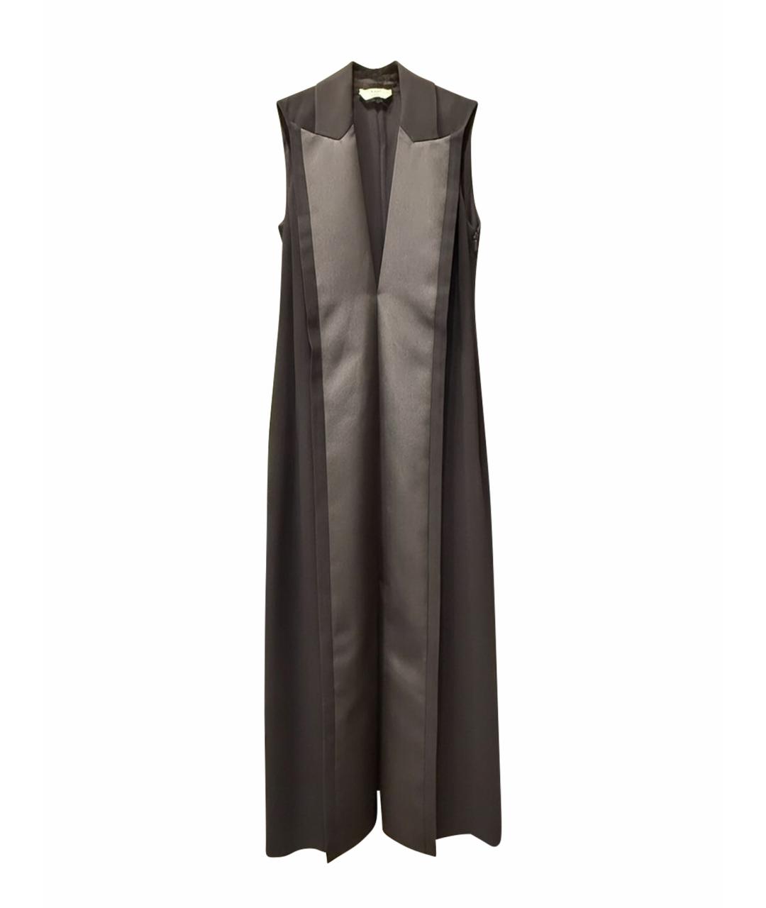 FENDI Черное вискозное вечернее платье, фото 1