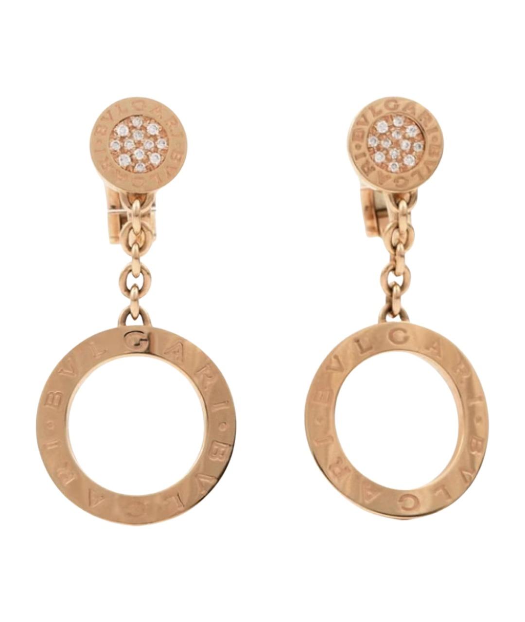 BVLGARI Золотые серьги, фото 1