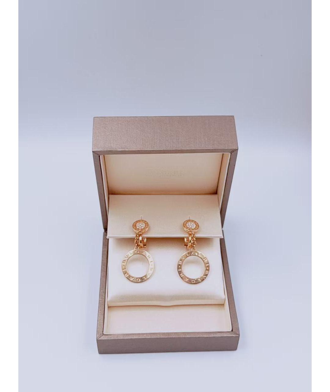 BVLGARI Золотые серьги, фото 4