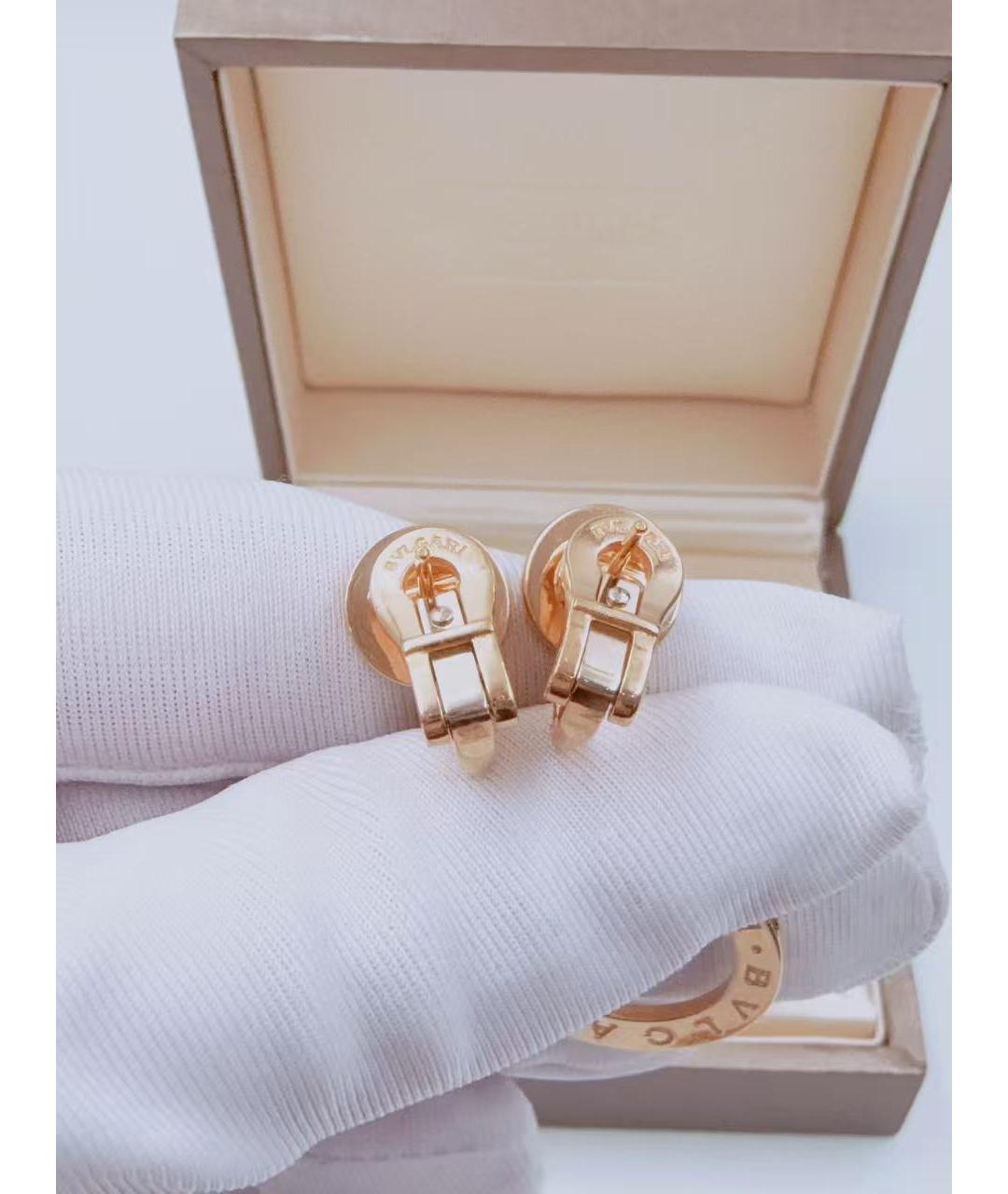 BVLGARI Золотые серьги, фото 8