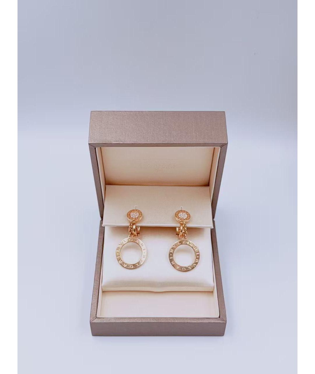 BVLGARI Золотые серьги, фото 5