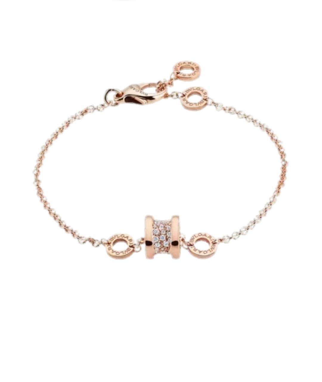 BVLGARI Золотой браслет из розового золота, фото 1