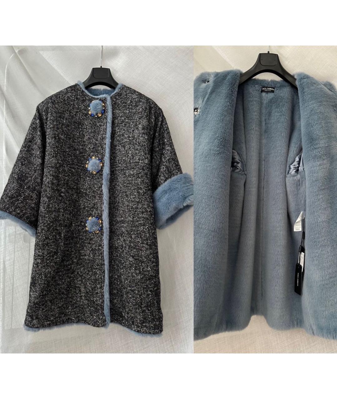 DOLCE&GABBANA Шерстяное пальто, фото 5