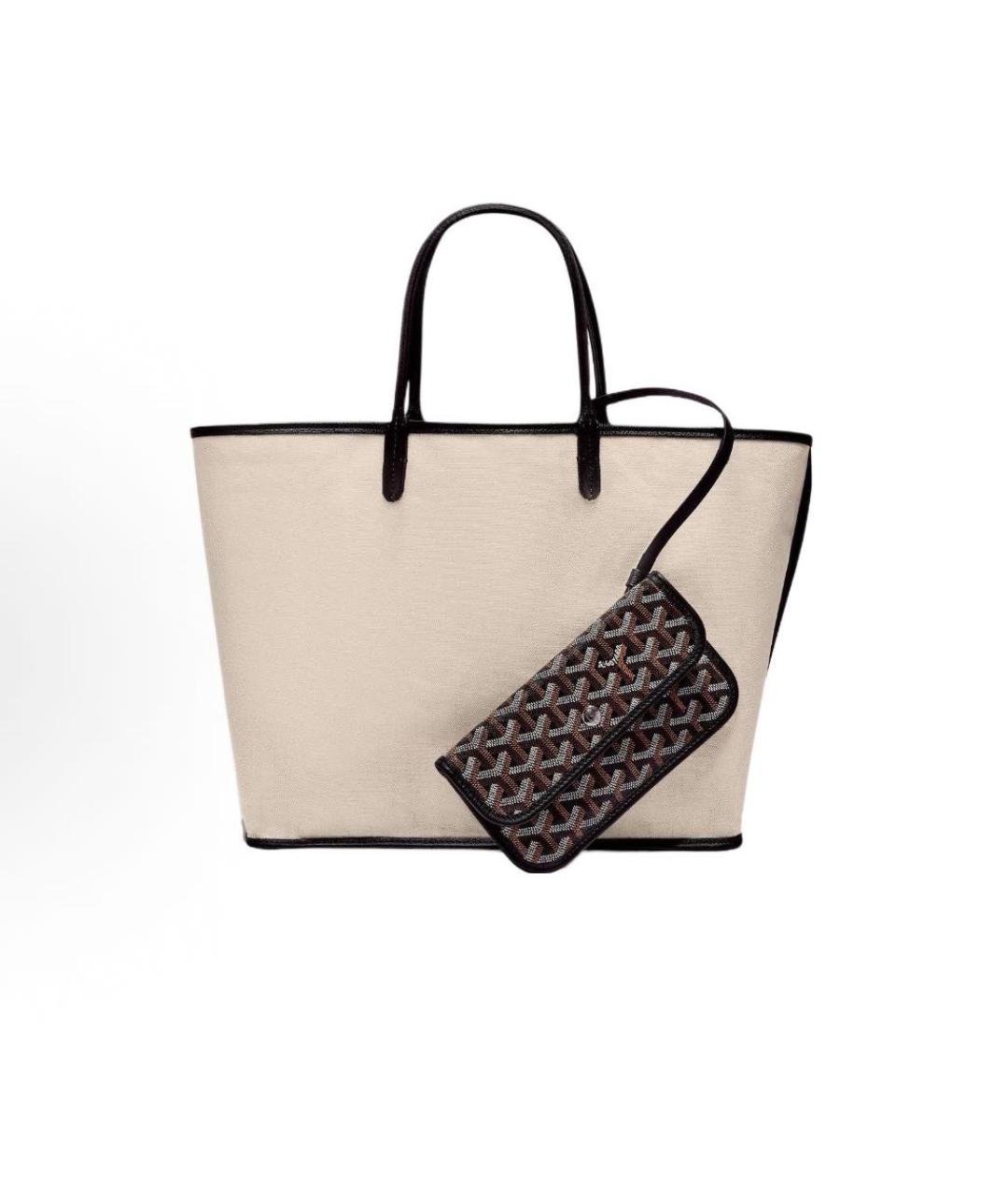 GOYARD Коричневая сумка тоут, фото 2