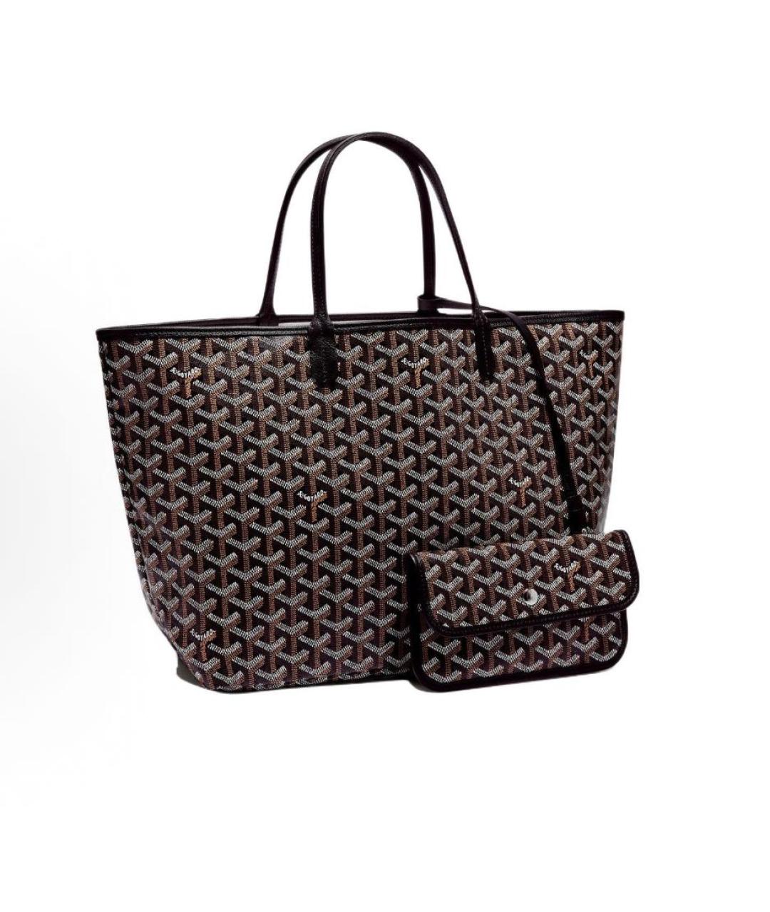 GOYARD Коричневая сумка тоут, фото 5