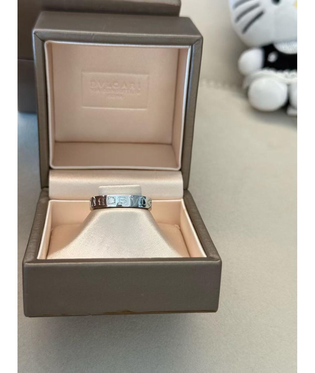 BVLGARI Серебряное кольцо из белого золота, фото 3