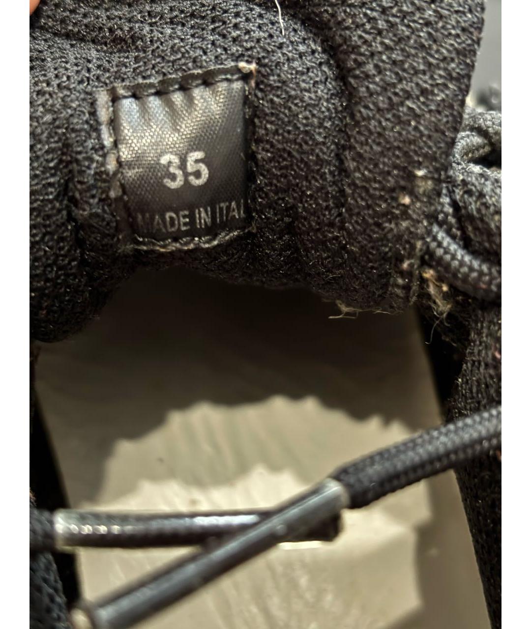 MAISON MARGIELA Антрацитовые кроссовки, фото 7