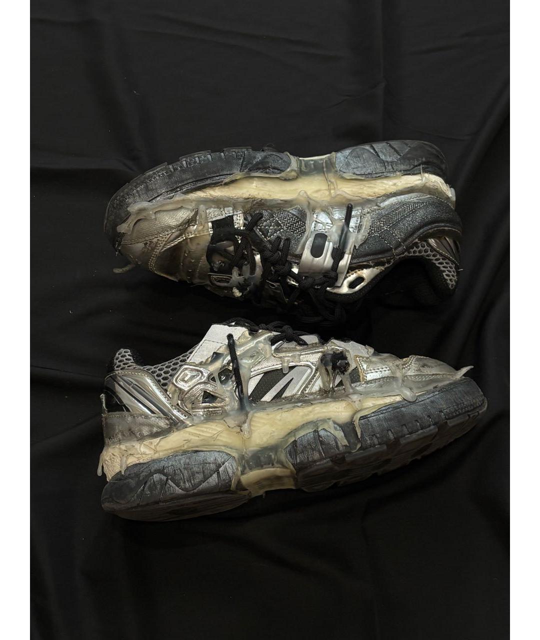 MAISON MARGIELA Антрацитовые кроссовки, фото 8