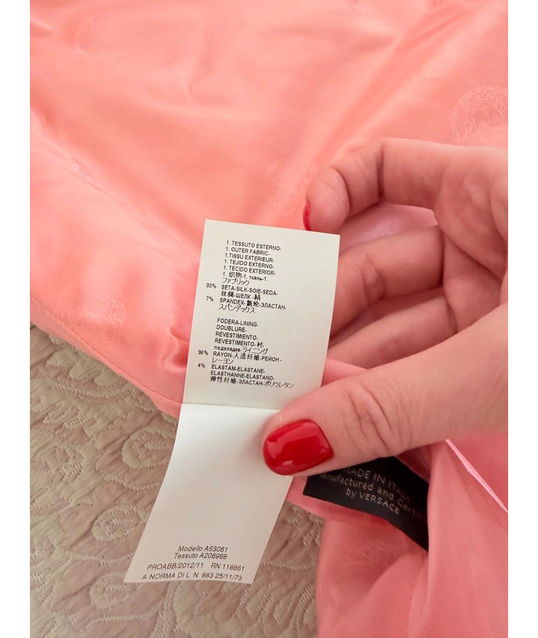 VERSACE Мульти коктейльное платье, фото 5