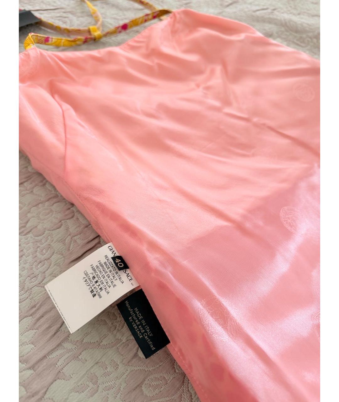 VERSACE Мульти коктейльное платье, фото 6