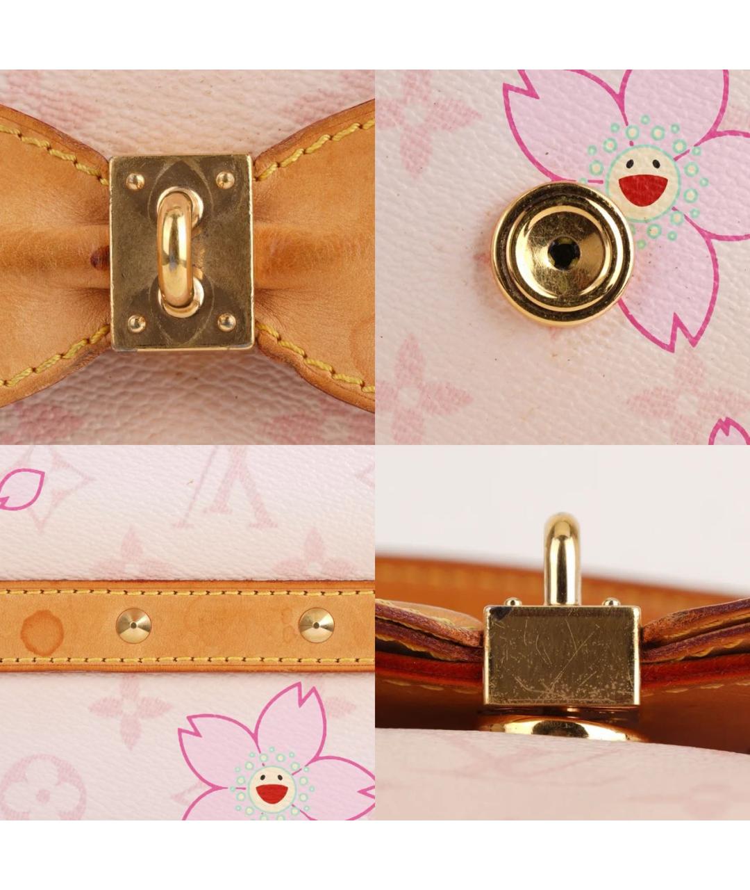 LOUIS VUITTON Розовая сумка с короткими ручками, фото 8