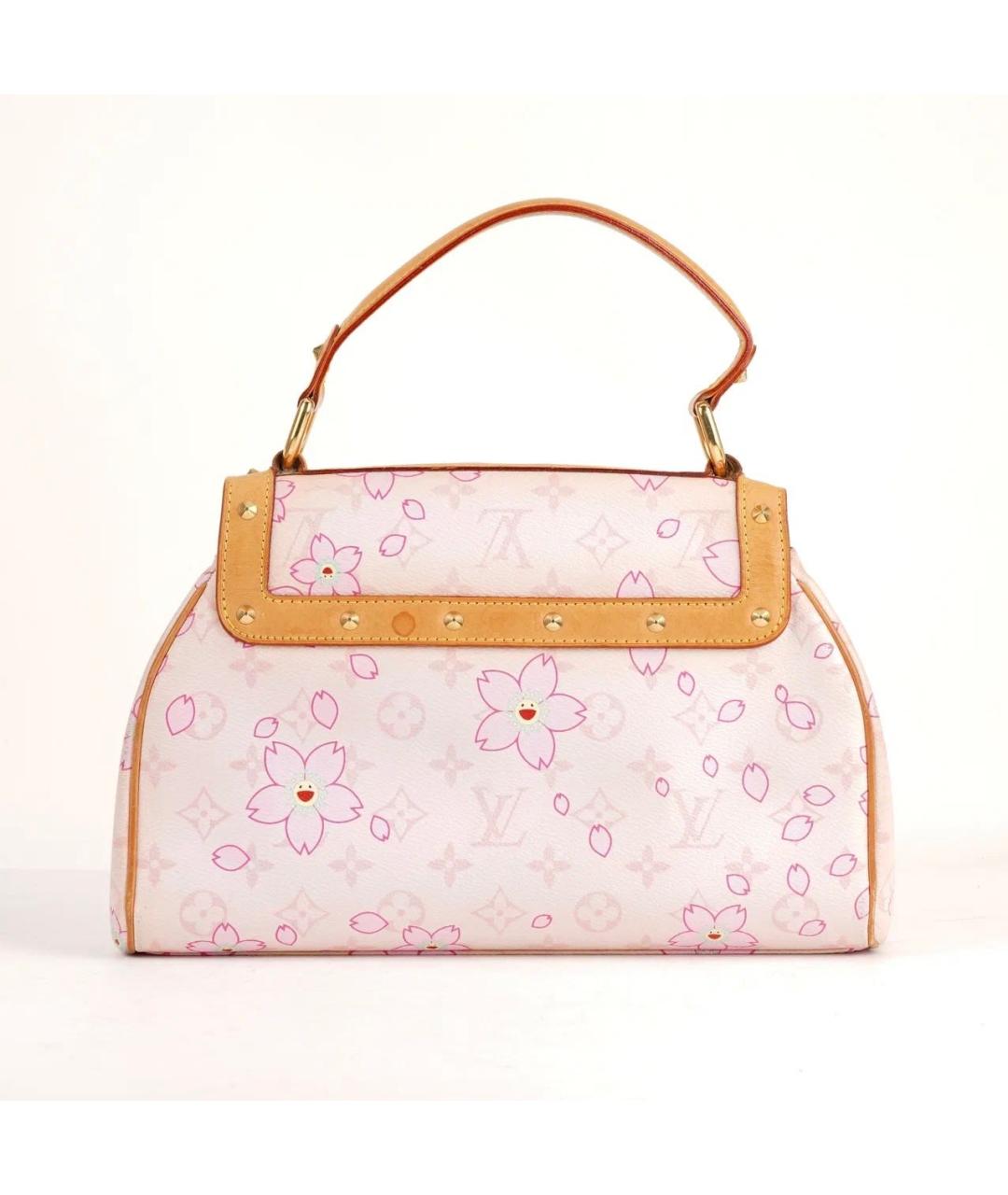 LOUIS VUITTON Розовая сумка с короткими ручками, фото 2