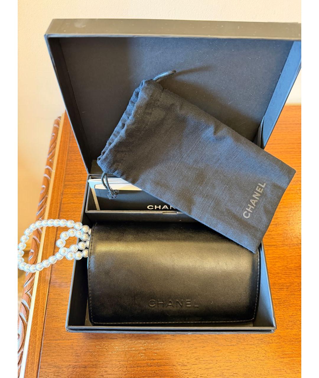 CHANEL Золотые металлические солнцезащитные очки, фото 8