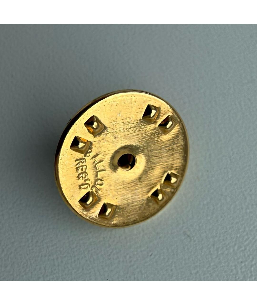 SAINT LAURENT Золотая металлическая булавка / брошь, фото 4