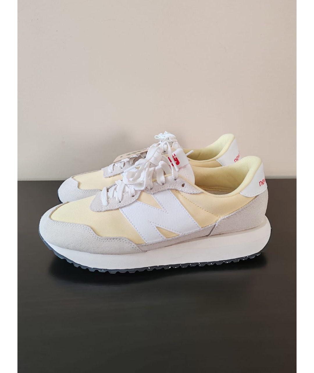 NEW BALANCE Бежевые кроссовки, фото 5