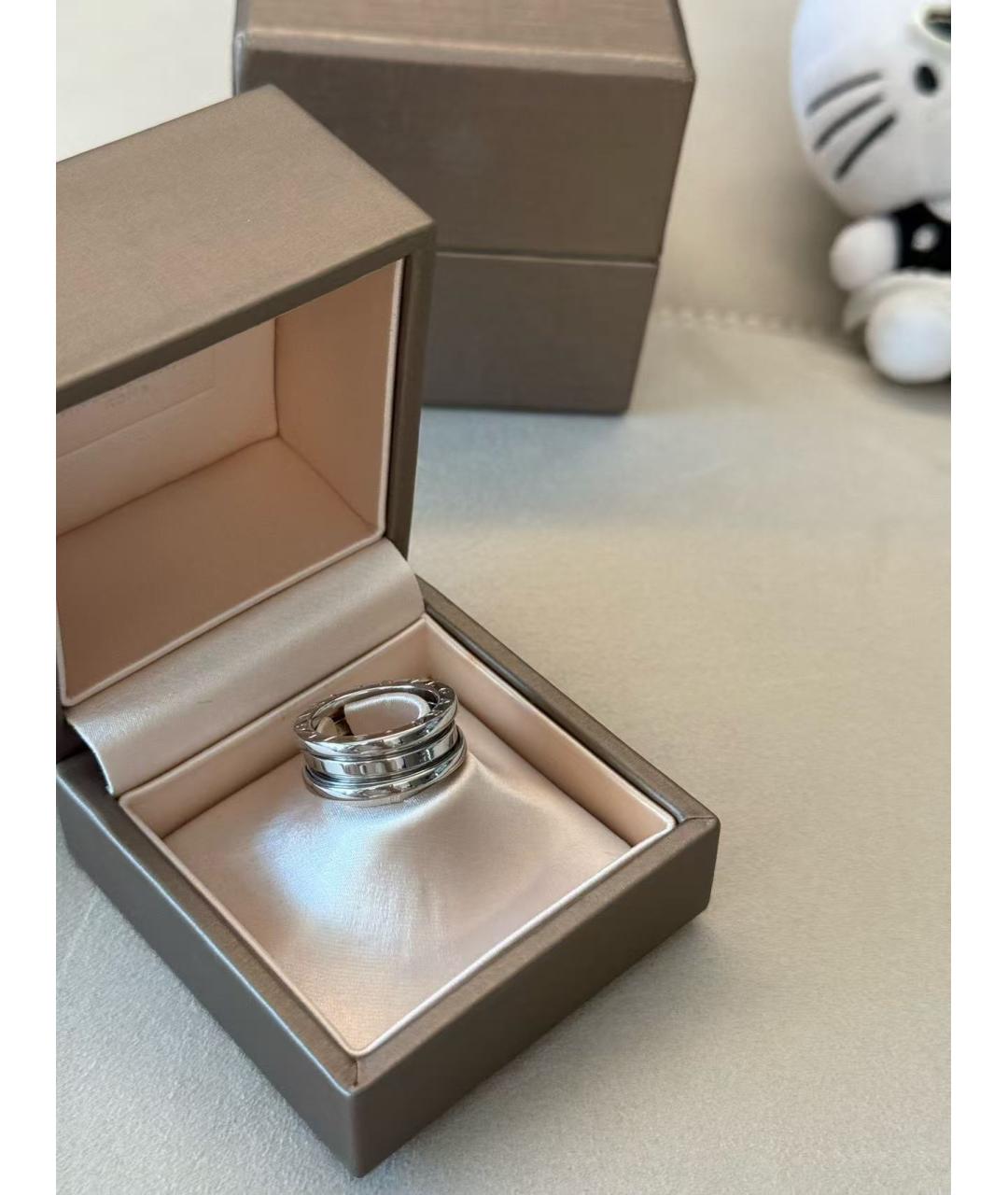 BVLGARI Серебряное кольцо из белого золота, фото 3
