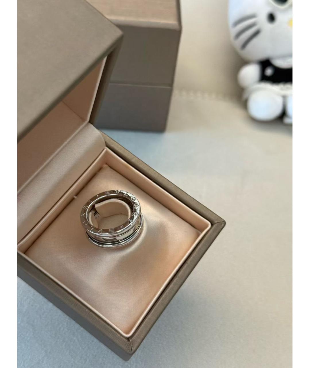 BVLGARI Серебряное кольцо из белого золота, фото 5
