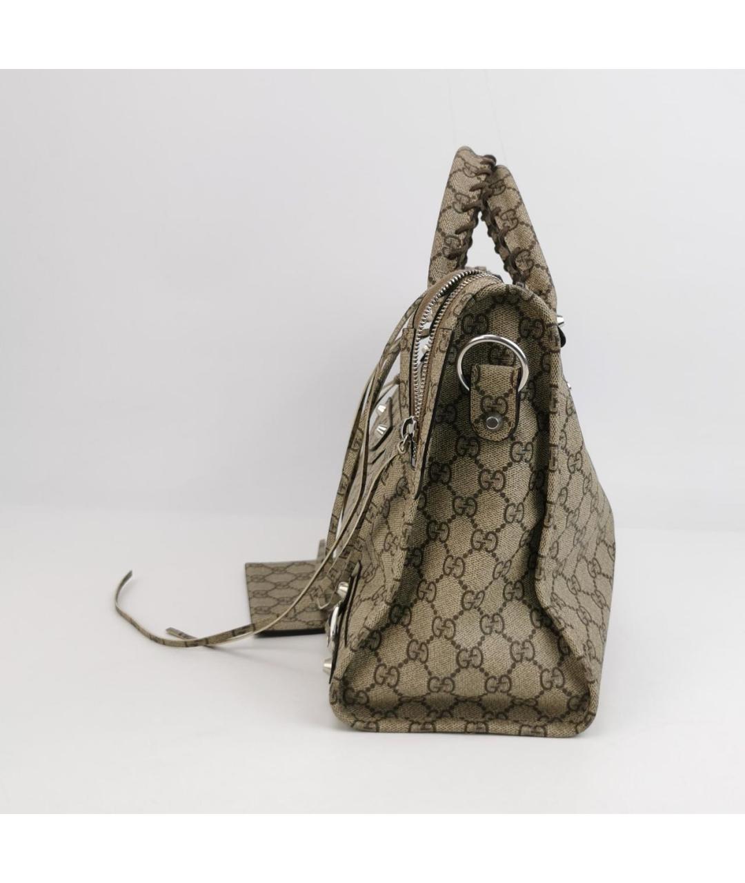 BALENCIAGA Бежевая сумка через плечо, фото 2