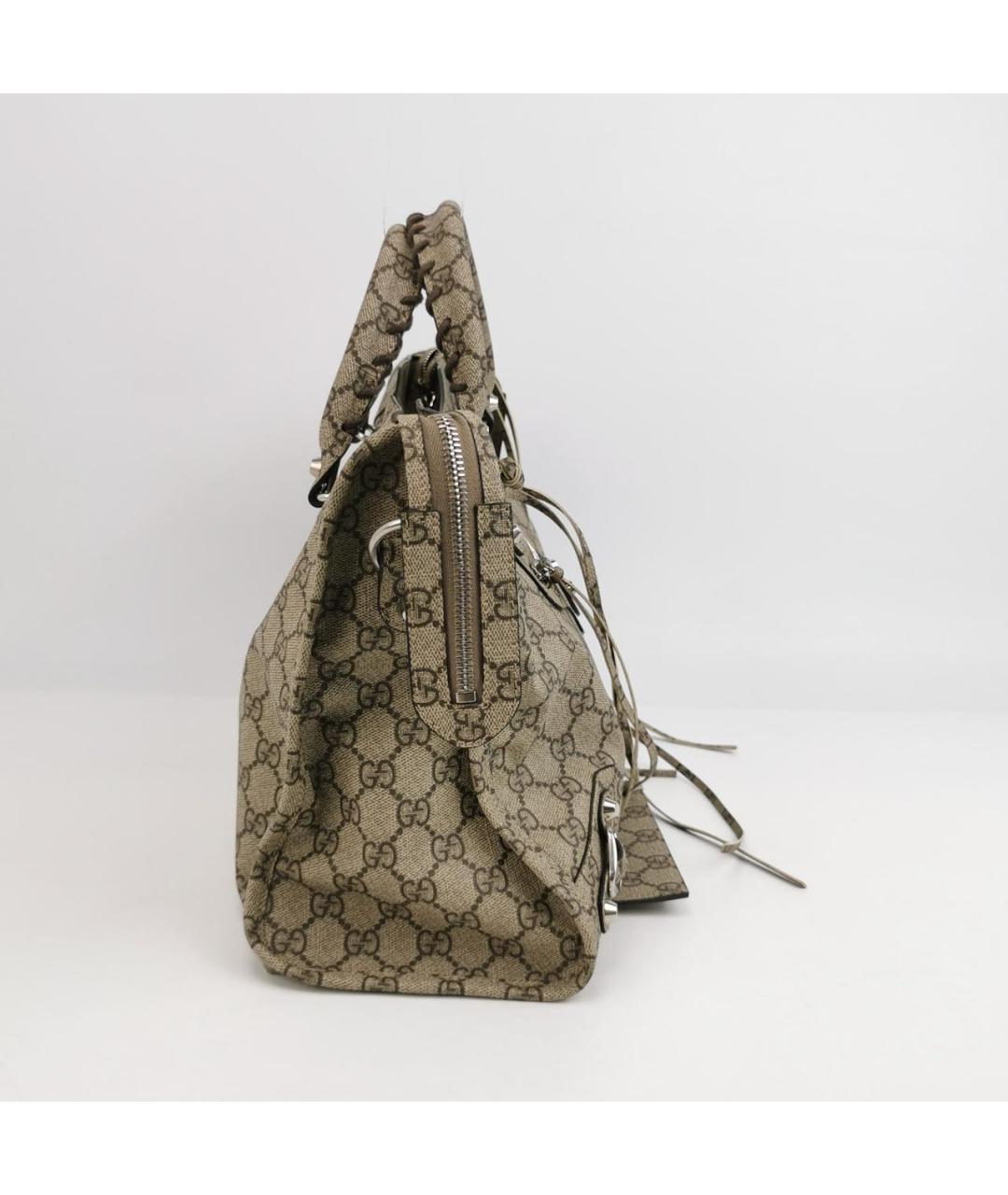 BALENCIAGA Бежевая сумка через плечо, фото 6