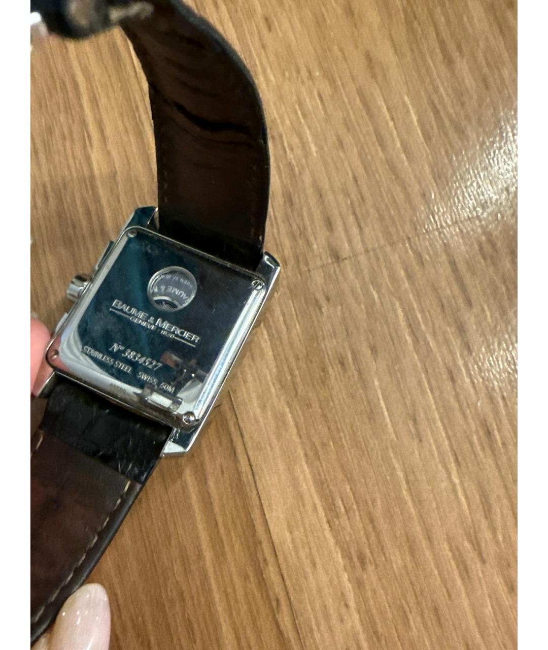 BAUME&MERCIER Серебряные серебряные часы, фото 5