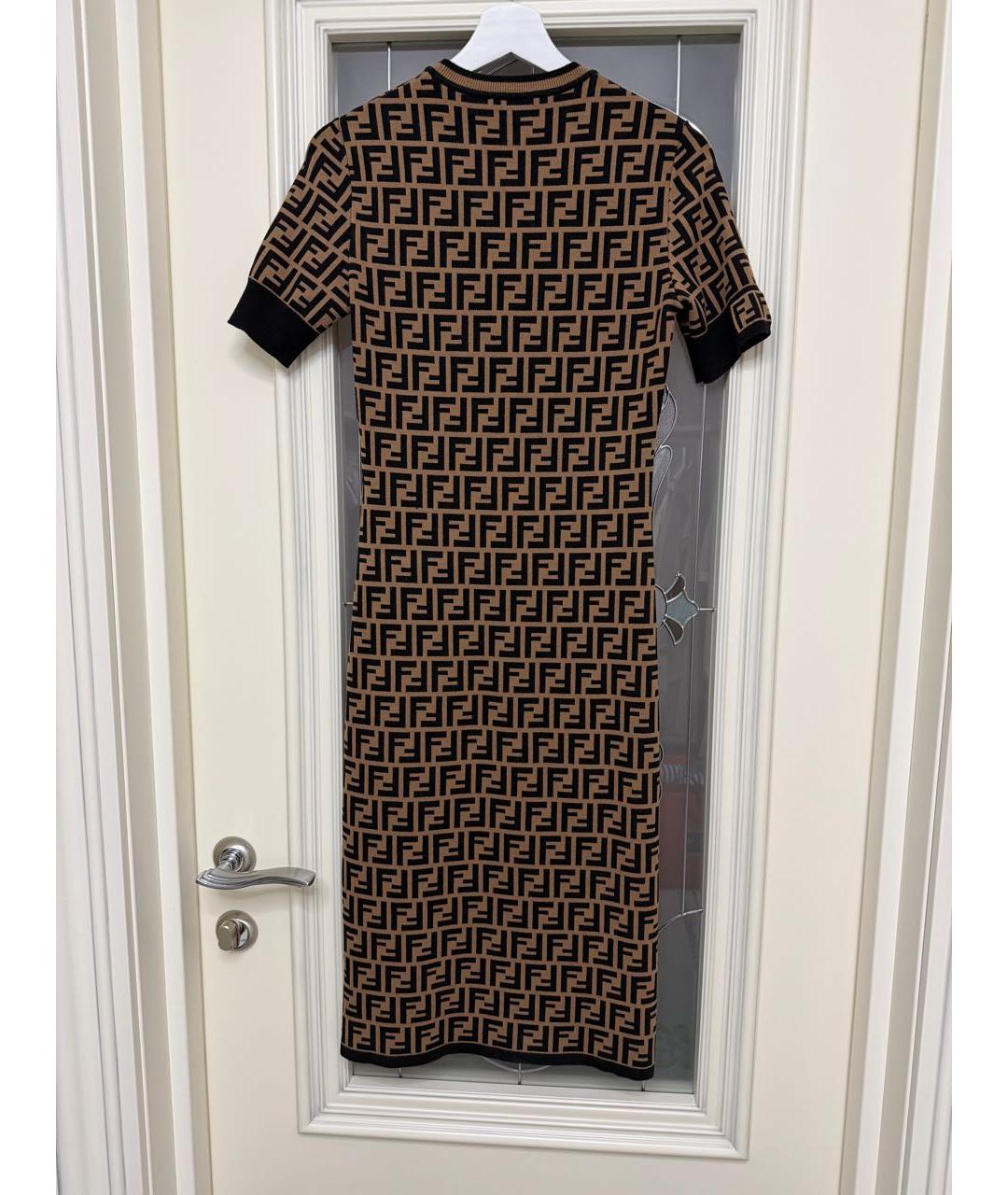 FENDI Вискозное повседневное платье, фото 2