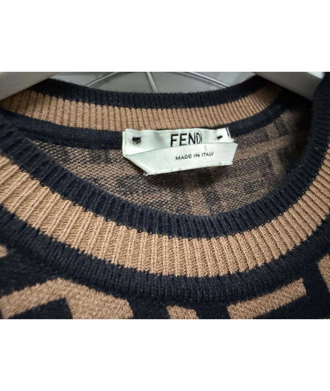 FENDI Вискозное повседневное платье, фото 3