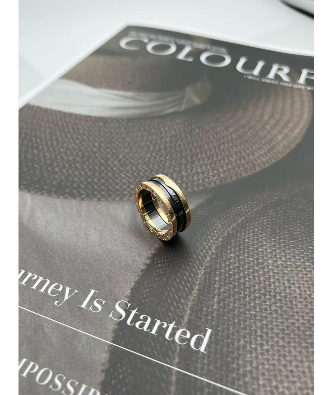 BVLGARI Черное кольцо, фото 5