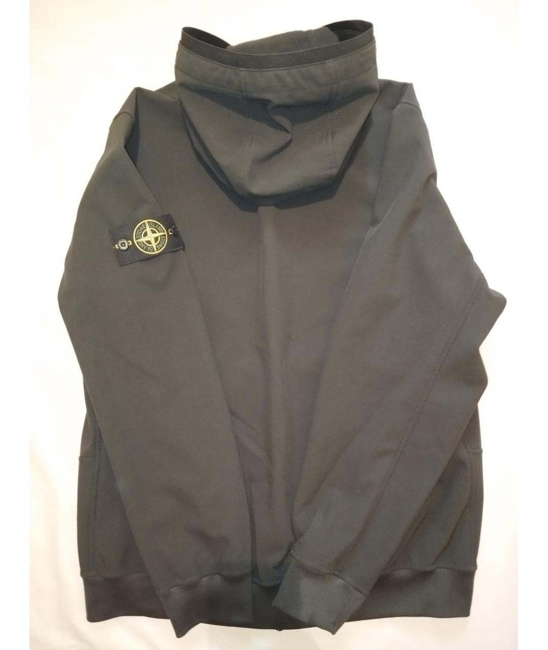 STONE ISLAND Черная куртка, фото 7