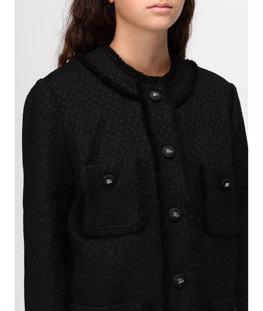 DOLCE&GABBANA Черный жакет/пиджак, фото 2