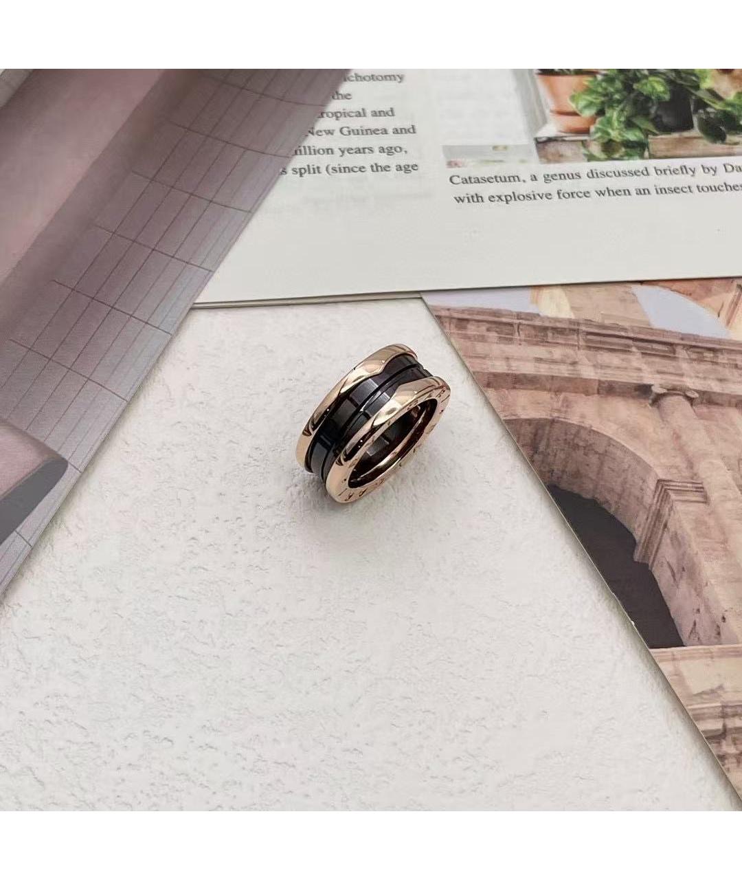 BVLGARI Золотое кольцо из розового золота, фото 4