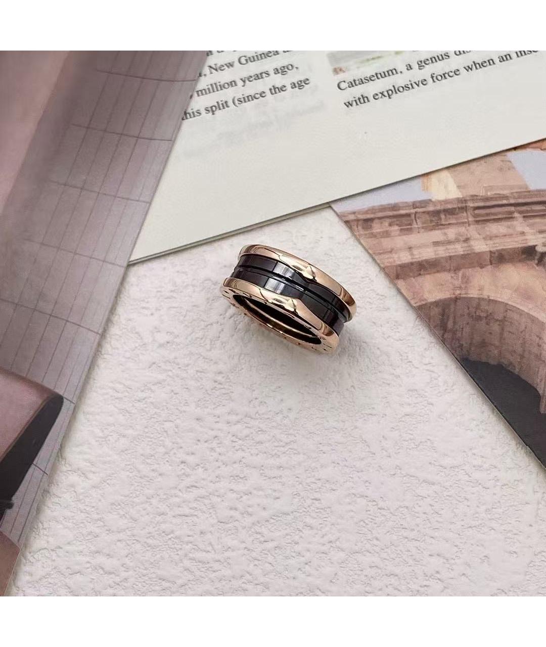 BVLGARI Золотое кольцо из розового золота, фото 2