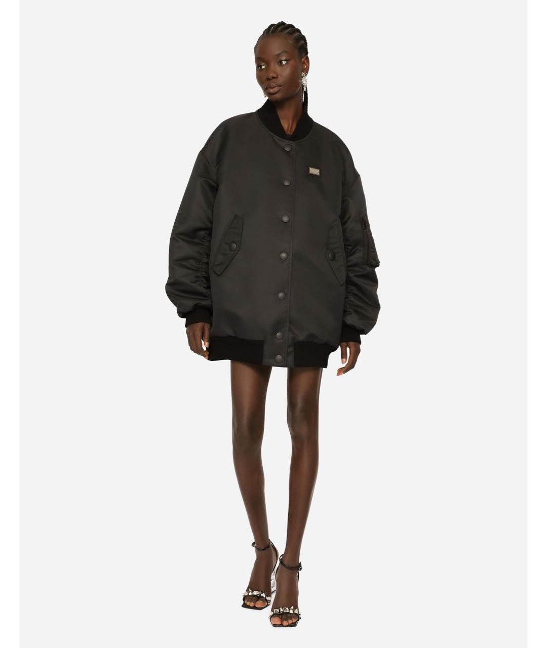 DOLCE&GABBANA Черная куртка, фото 2