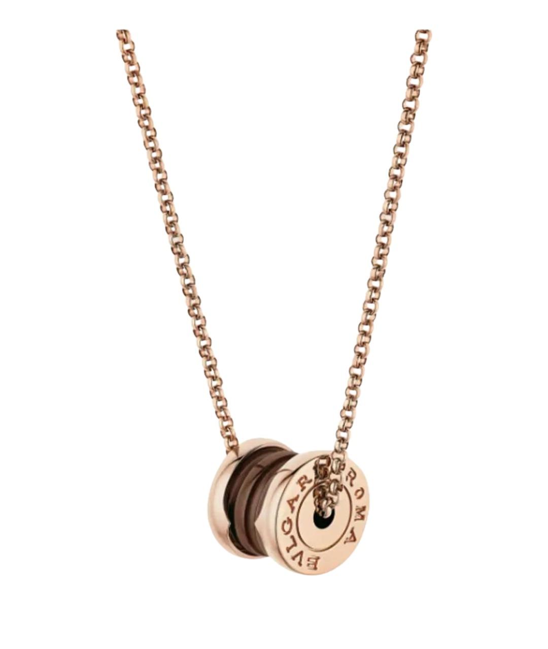 BVLGARI Золотая подвеска из розового золота, фото 1