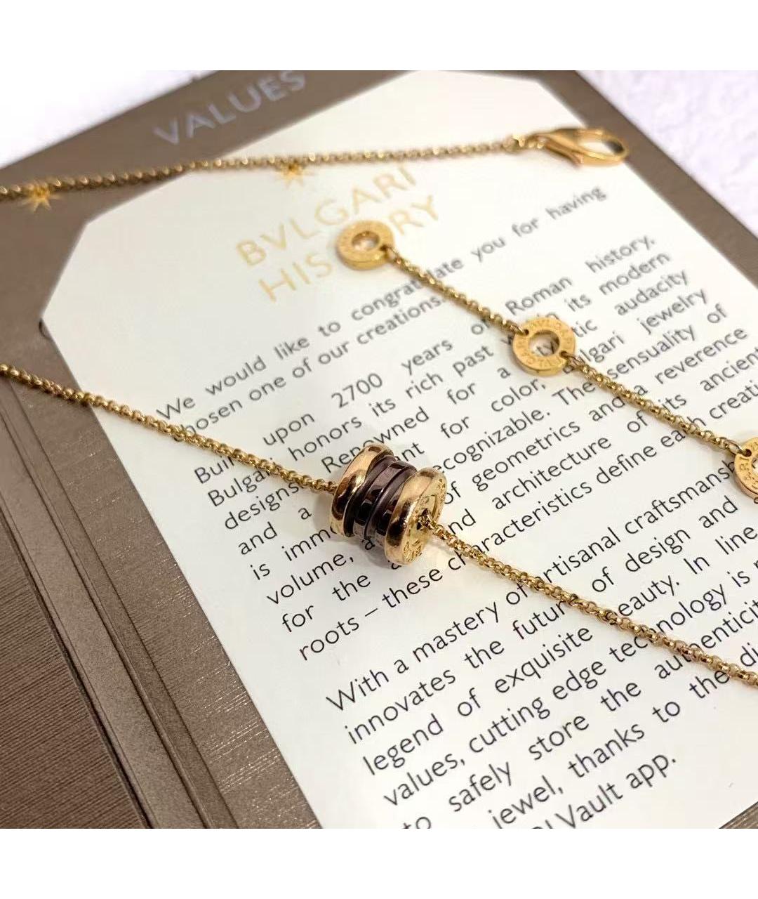 BVLGARI Золотая подвеска из розового золота, фото 6