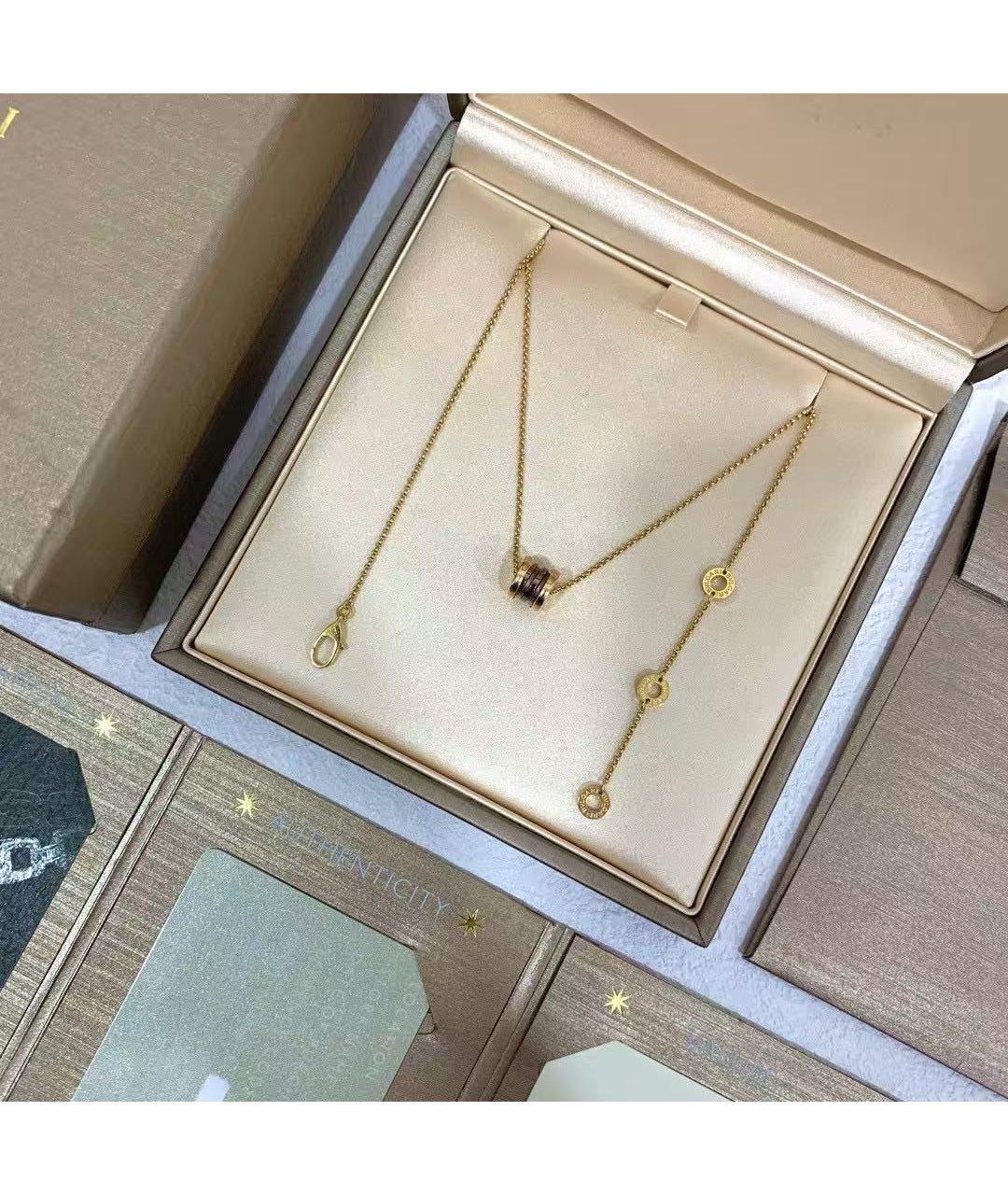 BVLGARI Золотая подвеска из розового золота, фото 3