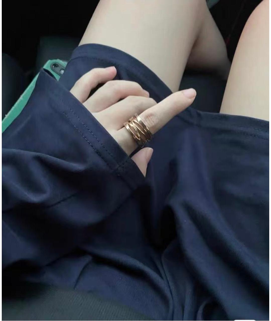 BVLGARI Золотое кольцо из розового золота, фото 5