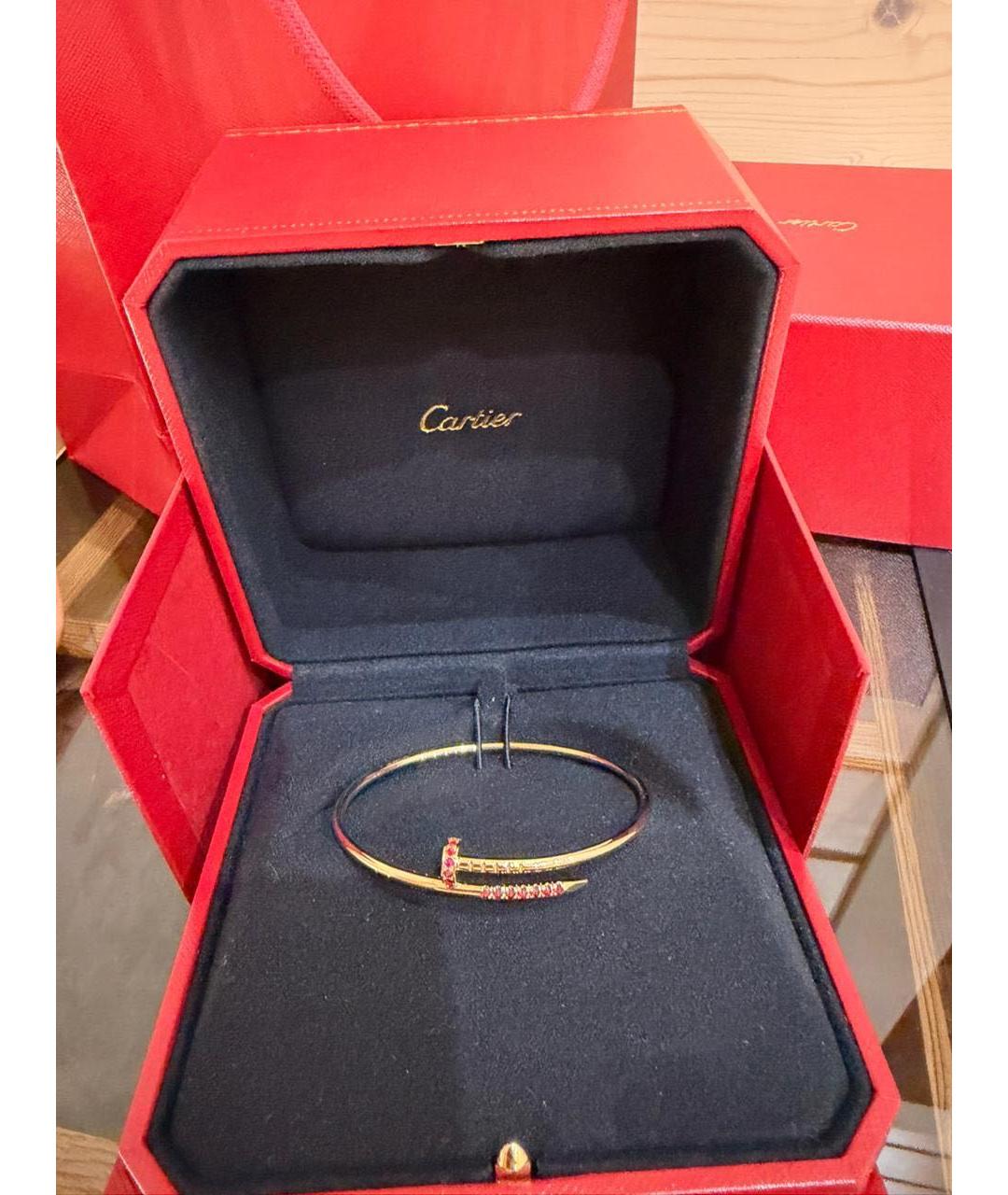 CARTIER Розовый браслет из розового золота, фото 2