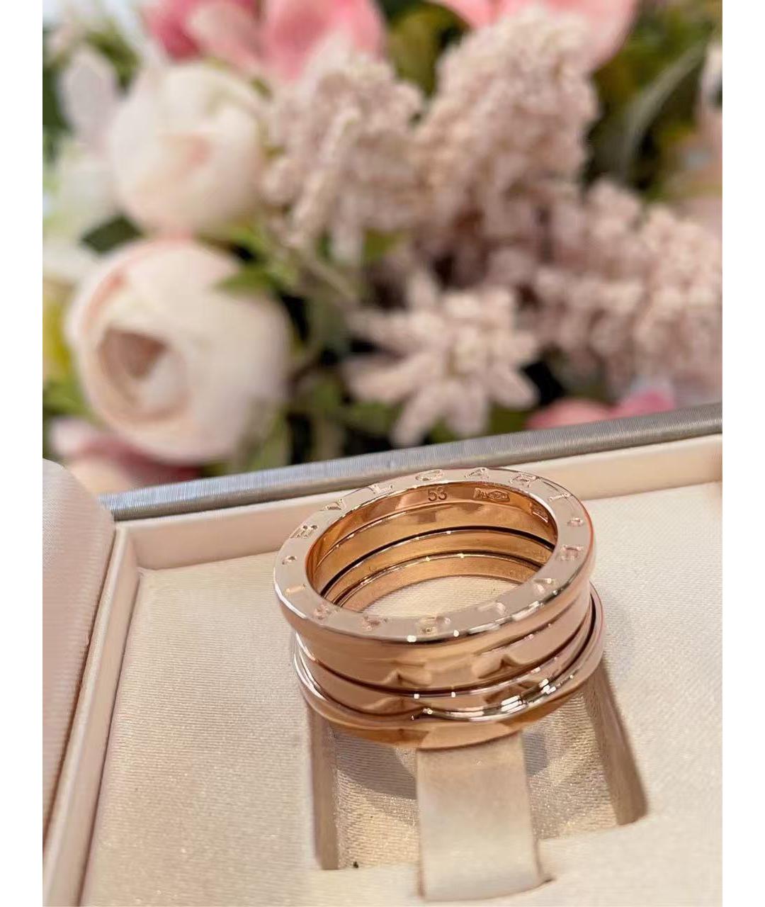 BVLGARI Золотое кольцо из розового золота, фото 5