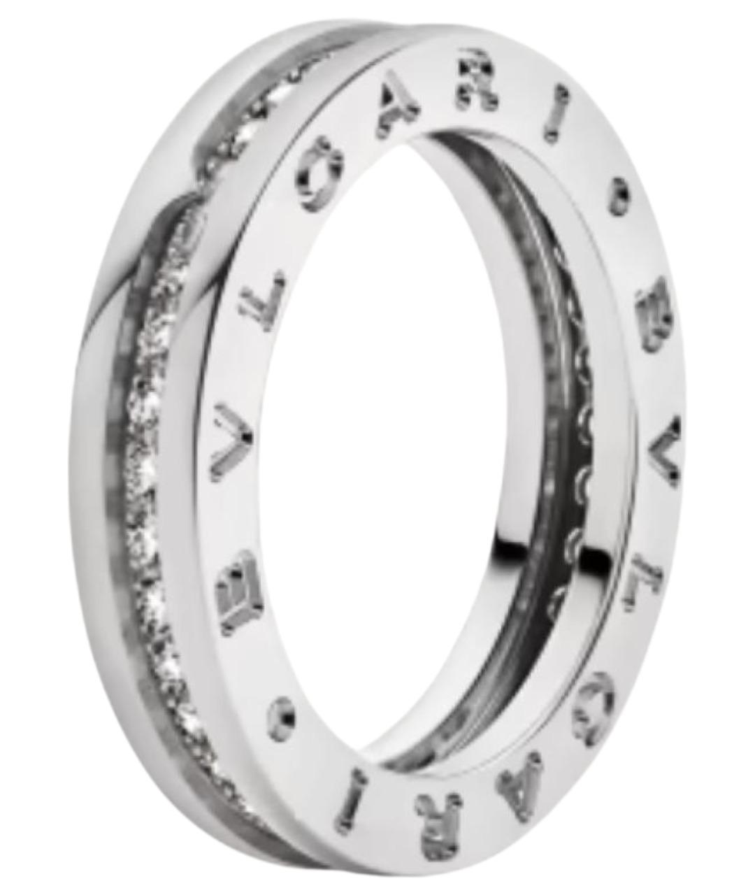 BVLGARI Серебряное кольцо из белого золота, фото 1
