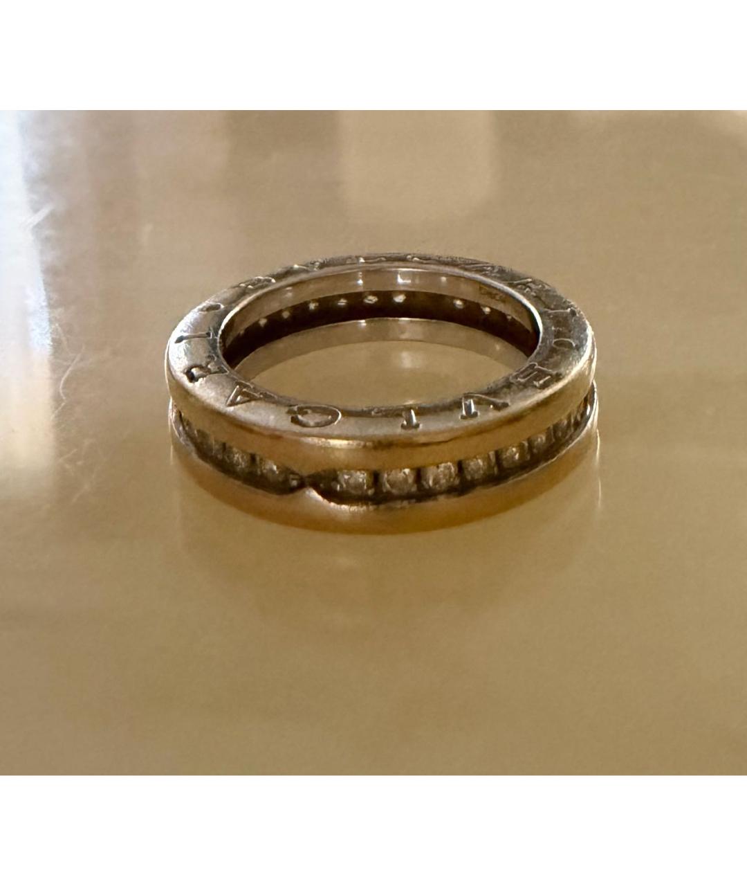 BVLGARI Серебряное кольцо из белого золота, фото 3