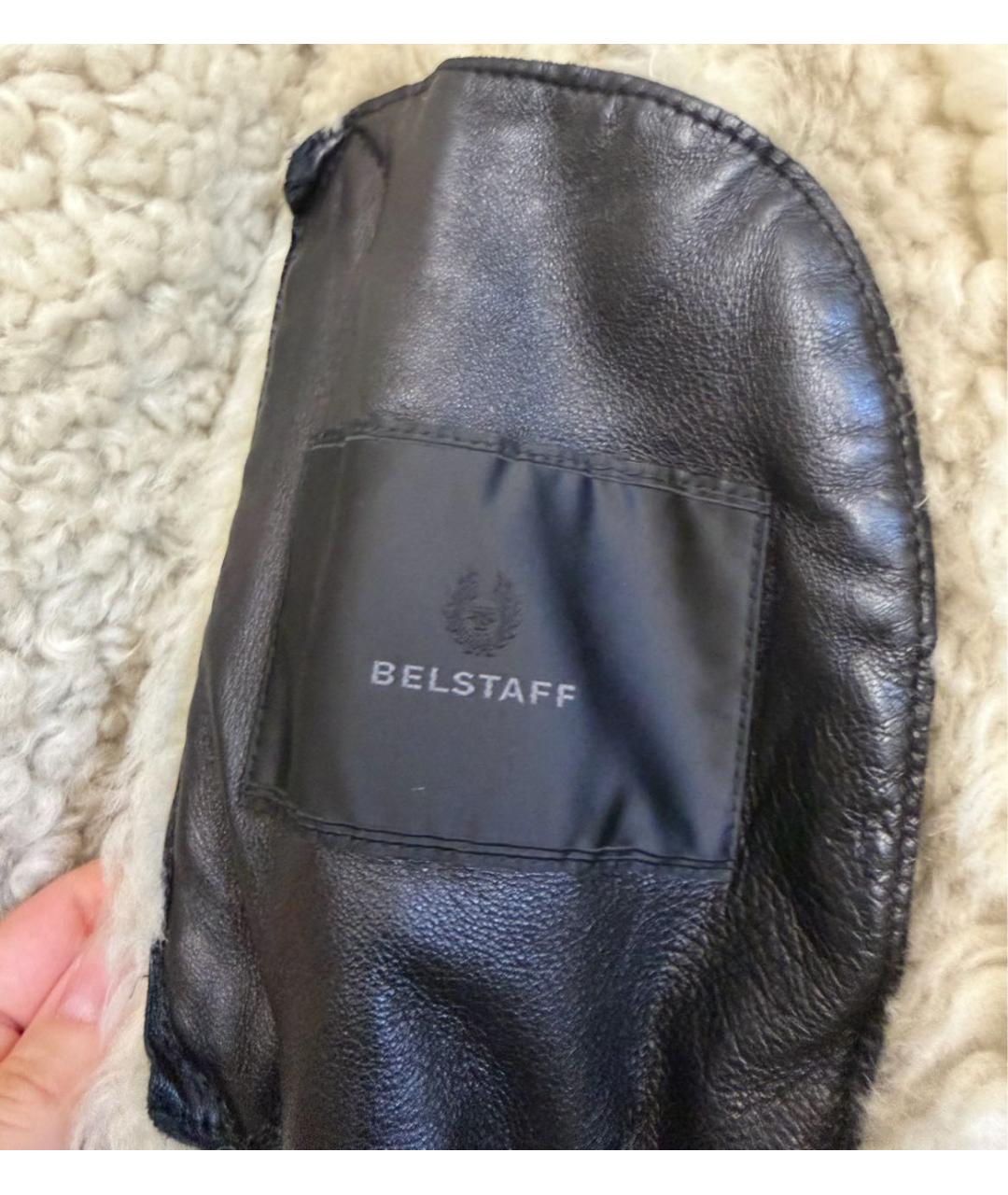 BELSTAFF Бежевая замшевая дубленка, фото 3