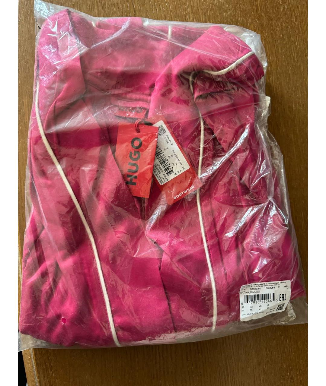 HUGO Розовый халаты, фото 3