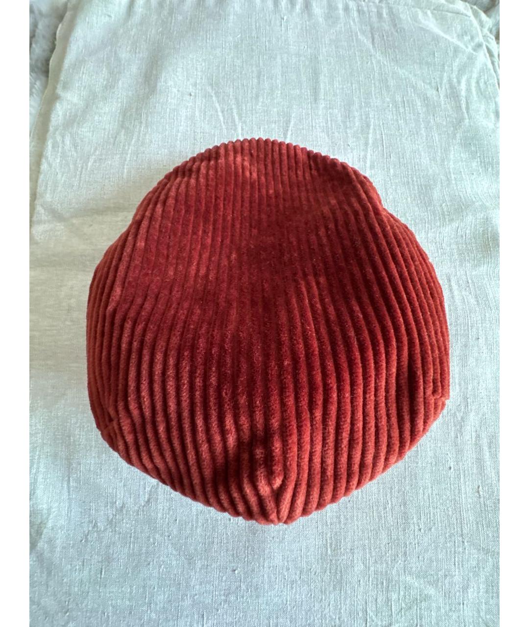 LORO PIANA Коричневая кашемировая кепка, фото 6