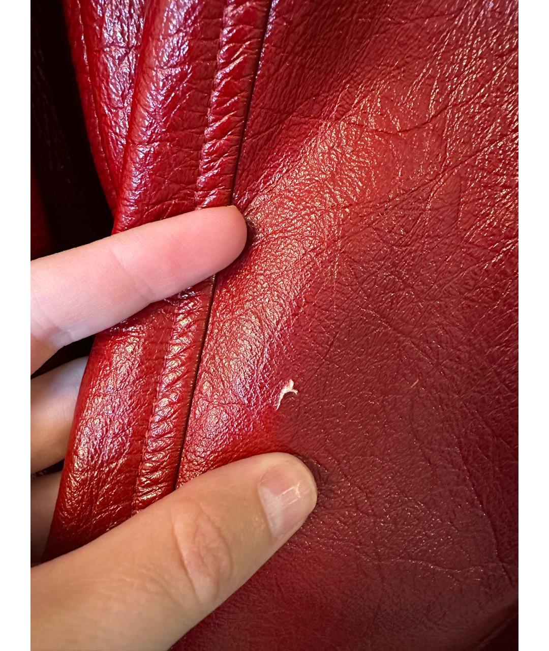 DOLCE&GABBANA Коричневый кожаный тренч/плащ, фото 7