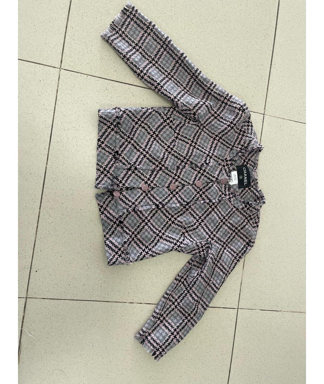 CHANEL Мульти твидовый костюм с юбками, фото 3